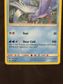 Pokemon TCG - Articuno SM144 Sun & Moon Black Star Promo - Rare Holo B - Image 4