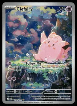 Pokemon Cards Clefairy 094/088 Perfect Order Holo Illustration Rare NM *5 - Image 1