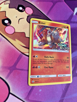 Entei - SM219 - Pokemon TCG - BLACK STAR PROMO - Prerelease Stamped - NM - Image 2