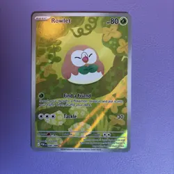 Rowlet 090/088 Holo Illustration Rare Perfect Order Pokemon NM/M - Image 1