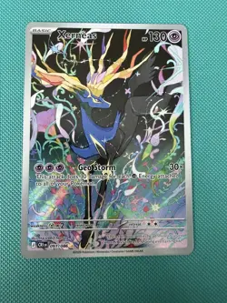 Pokemon TCG Xerneas Illustration Rare Holo 091/086 Chaos Rising - Pack fresh - Image 1