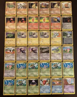 Pokemon E-Reader Card Lot 36 Cards EX Dragon & Ruby Sapphire LP-MP Evo Lines - Image 1