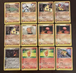 Pokemon E-Reader Card Lot 36 Cards EX Dragon & Ruby Sapphire LP-MP Evo Lines - Image 2