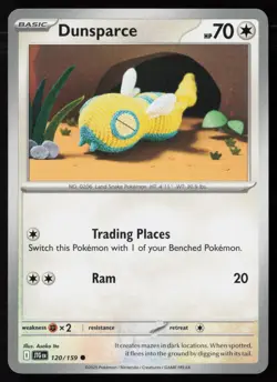 Dunsparce 120/159 Common Journey Together Pokemon Near Mint - Image 1