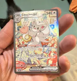Pokemon Cinccino EX SIR 119/086 Card English - Image 1