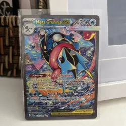 Mega Greninja Ex 116/086 SIR English Pokemon TCG Chaos Rising Mint / NM - Image 1