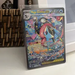 Mega Greninja Ex 116/086 SIR English Pokemon TCG Chaos Rising Mint / NM - Image 2