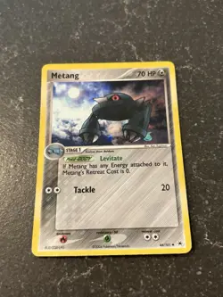 Pokemon EX Hidden Legends 2004 Metang 44/101 Reverse Holo - Image 1