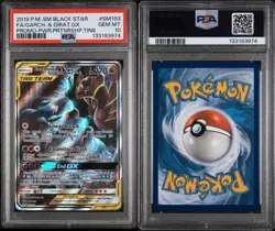 Pokemon TCG Garchomp & Giratina GX SM193 Full Art Black Star Promo PSA 10 ⭐🦈 - Image 3