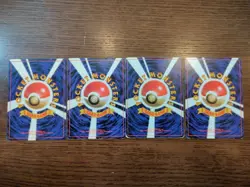 Pokemon card Pikachu 4 pieces set old backs promo CoroCoro - Image 2