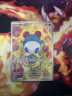 Pokemon TCG Marill Ascended Heroes 232/217 Near Mint Illustration Rare English - Image 1