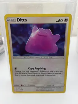 2019 Pokemon SM Detective Pikachu Ditto Holo #17/18 - Image 1