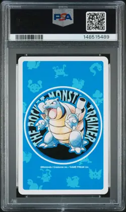 1998 POKEMON BLUE VERSION PLAYING CARDS 2 OF HEARTS #129A MAGIKARP PSA 10 - Image 2