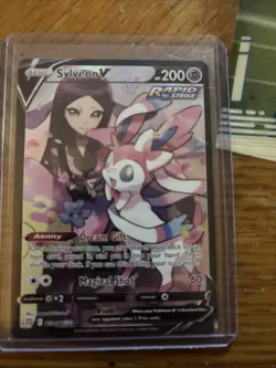 Pokemon TCG Sylveon v TG14/TG30 Swsh09 Trainer Gallery Brilliant Stars - Image 1