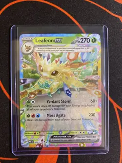 Pokemon - Leafeon ex 006/131 - Sv: Prismatic Evolutions Holo - Image 3
