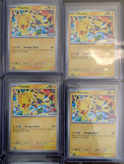 10x LOT 2025 Pokemon World Championship Black Star Promo Pikachu SVP 225 NM MINT - Image 3