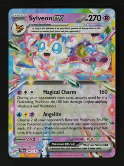Sylveon ex 041/131 Holo Double Rare Prismatic Evolutions Pokemon Cards - Image 1