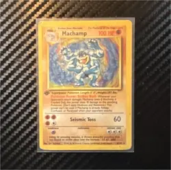 Wizards of the Coast Machamp 8/102 Deck Exclusives Holo 1st Ed 1999 100 HP - Image 1