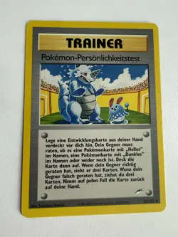 Pokemon Personality Test | Neo Destiny | 102/105 | Uncommon Non-Holo | NM | DE - Image 1