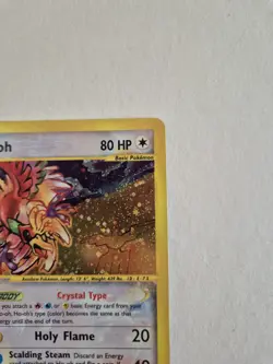 Pokemon TCG Ho-Oh Holo Card Skyridge Secret Rare 2003 149/144 - Image 4