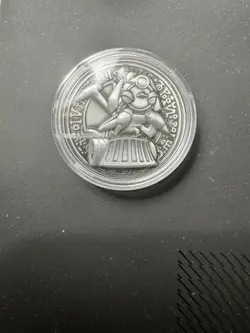 Yu-Gi-Oh! Official Konami YCS Pre-Registration Silver Coin STEAM GYROID - Image 1
