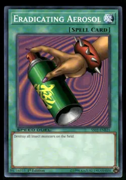 Yu-Gi-Oh! TCG Eradicating Aerosol 1st Edition - Image 1