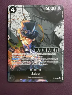 One Piece CCG Sabo 🏆Winner Pack 2026 Vol. 2 Nm English Foil - Image 1