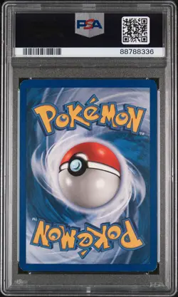 2002 POKEMON EXPEDITION #62 RAPIDASH-REVERSE FOIL PSA 7 - Image 2
