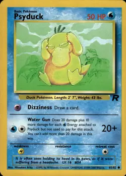 Psyduck 65/82 | Team Rocket | Pokemon TCG | English | Common - Image 2