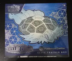 Stellar Crown Pokemon Center Elite Trainer Box ETB SEALED - Image 1