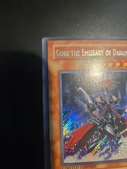 Yugioh Gorz the Emissary of Darkness DLG1-EN000 Secret Rare Limited Edition LP - Image 3