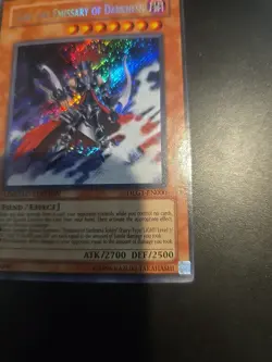 Yugioh Gorz the Emissary of Darkness DLG1-EN000 Secret Rare Limited Edition LP - Image 5