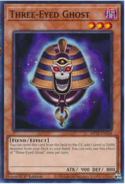 Yugioh - Three-Eyed Ghost - MP25-EN338 - Common - NM/M - Image 1
