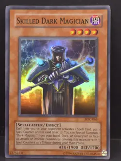 Yugioh! LP Skilled Dark Magician - MFC-065 - Super Rare - Unlimited Edition Lp - Image 1