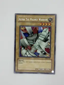 Alpha the Magnet Warrior - DOR-001 - YuGiOh! The Duelists of the Roses - LP - Image 1