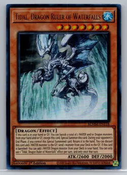 Tidal, Dragon Ruler Of Waterfalls - Ultra Rare 1st Ed. BLMM-EN118 - YuGiOh - Image 1