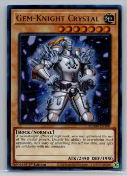 Yugioh! Gem-Knight Crystal - BLMM-EN100 - Ultra Rare - 1st Edition - Image 1