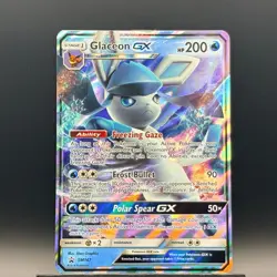 Glaceon GX - SM147 Holo Promo Sun & Moon Promo Pokemon Lightly Played - Image 1