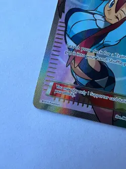 Pokemon Skyla 122/122 Breakpoint Ultra Rare Trainer Holo Mint - Image 5