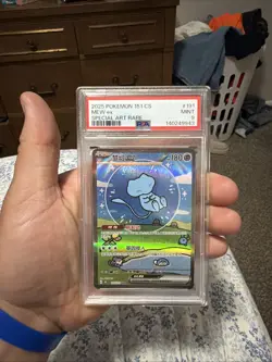 2025 Pokemon 151 Chinese Mew ex Special Art Rare #191/151 PSA 9 - Image 1