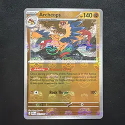 Pokemon TCG - Archeops - Master Ball - White Flare 051/086 Masterball - Image 1