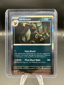 Umbreon Prismatic Evolutions Holo Pokemon TCG 059/131 Scarlet & Violet Rare - Image 1