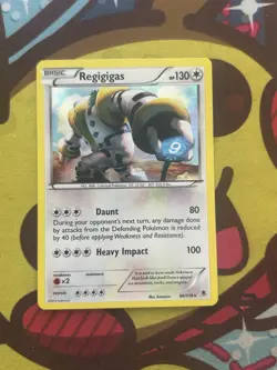 Pokemon Regigigas 86/119 - Holo Rare - XY Phantom Forces - Excellent - Image 1