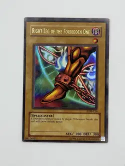 Right Leg of the Forbidden One LOB-120 YuGiOh Card - Image 1