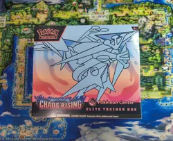 Pokemon Chaos Rising Pokemon Center ETB Elite Trainer Box Factory Sealed New - Image 1