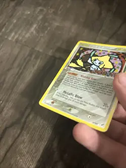 Pokemon TCG Jirachi 9/107 EX Deoxys - Reverse Holo Rare Stamped Rare Holo Bleed - Image 3