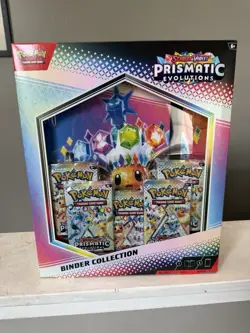 Pokemon TCG: Scarlet & Violet Prismatic Evolutions Binder Collection - Image 1