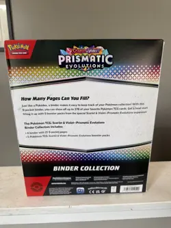 Pokemon TCG: Scarlet & Violet Prismatic Evolutions Binder Collection - Image 2