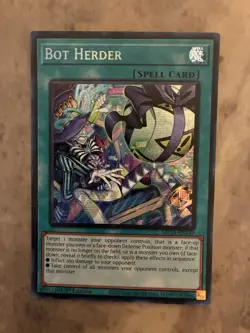 Yugioh! TCG - Bot Herder - Prismatic Secret Rare - 2025 Mega-Pack - MP25-EN149 - Image 1
