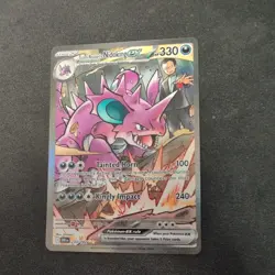 Pokemon Team Rocket's Nidoking EX 233/182 Sv10 Destined Rivals Special Rare NM - Image 1